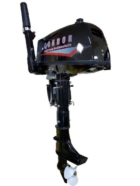 Лодочный мотор Condor T5HS 5 л.с. двухтактный (с баком 12л)